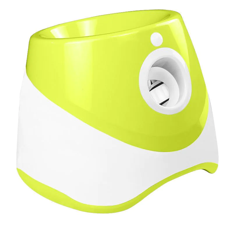 image-Pet Training Ball Launcher - Green Automatic 