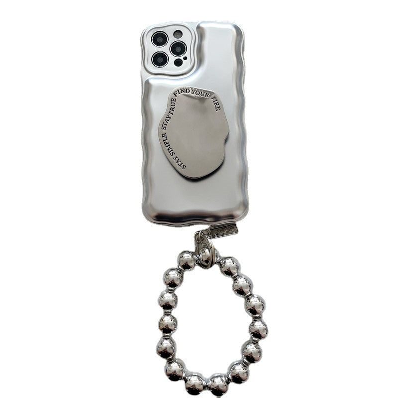 image-iPhone 13 Pro Max Silver Bracelet Case TPU