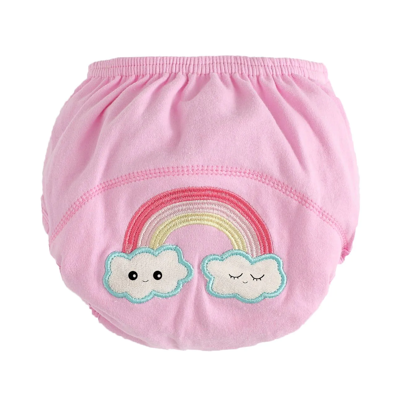 image-Cloth Diaper Pull-Up Pants - Cotton 1-3Y Goldfish