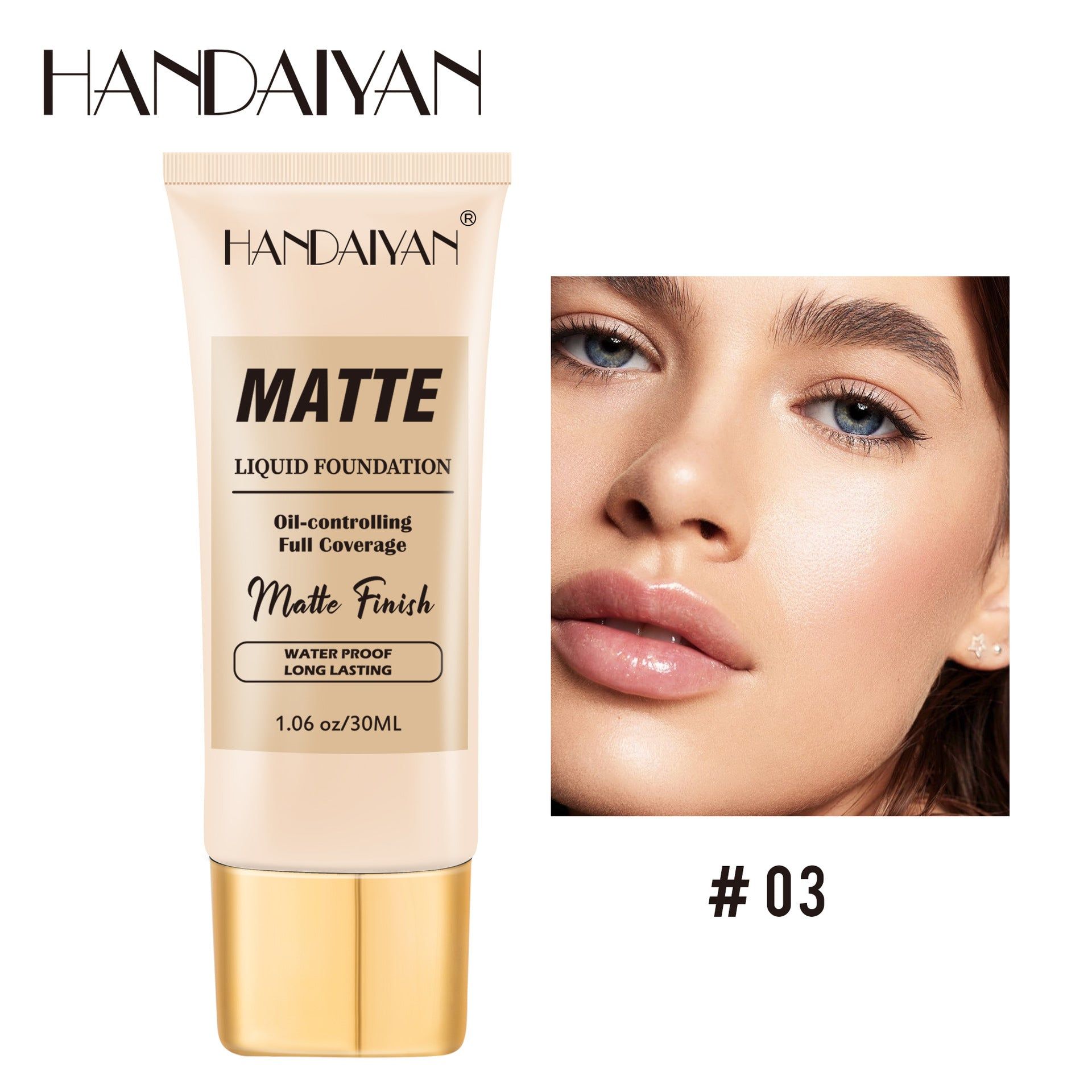 image-Handaiyan Liquid Foundation - Pore Minimizing Moisturizing