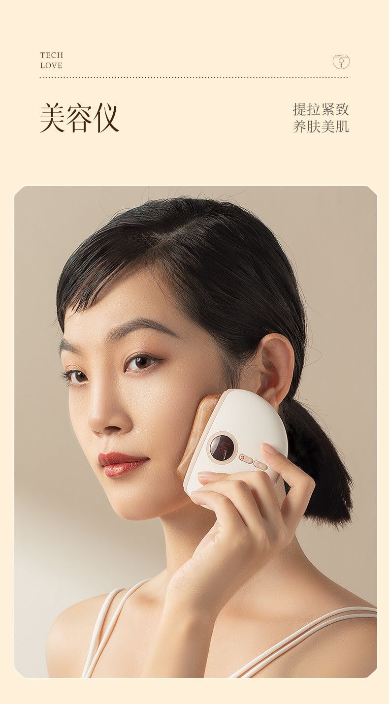 image-Keai Element Bianstone Scraping Board Massage Device