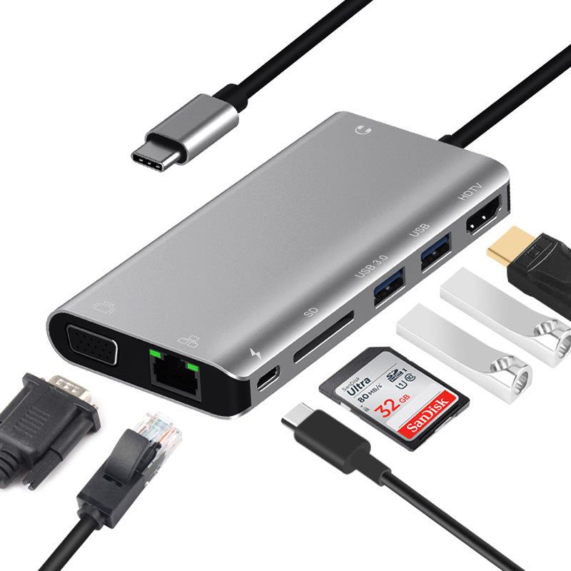 image-Alice USB-C Docking Station 8-in-1 for MacBook 