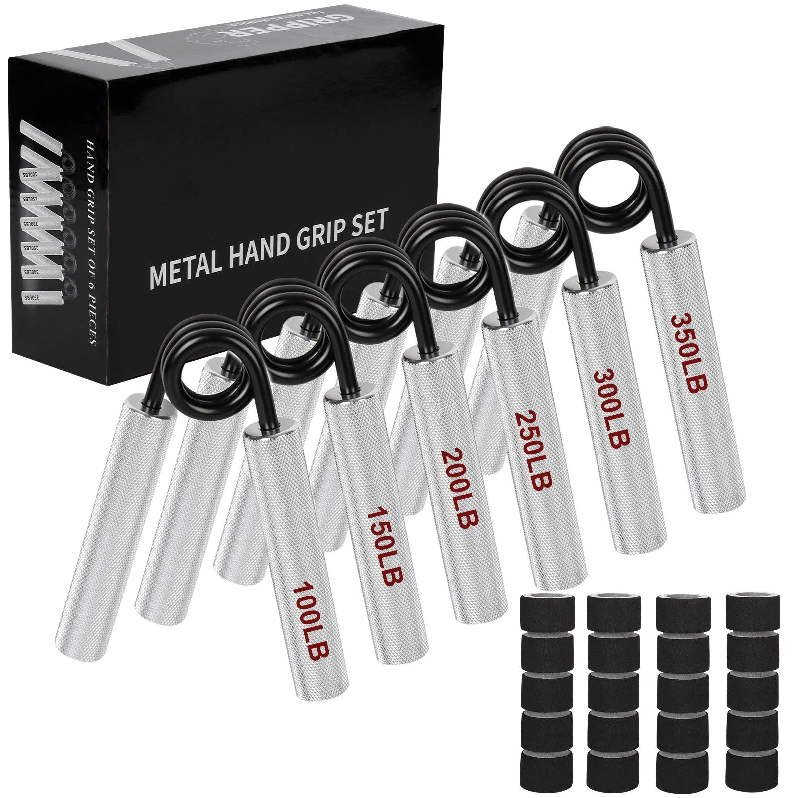 image-GOFFIN Grip Strength Trainer Stainless Steel