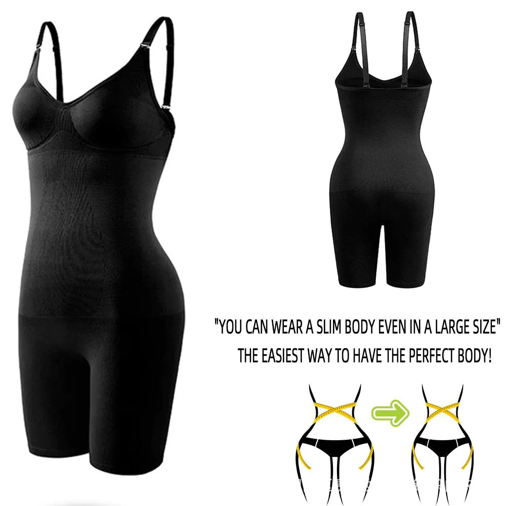 image-Nigar Body Shaping Jumpsuit - Nylon Seamless