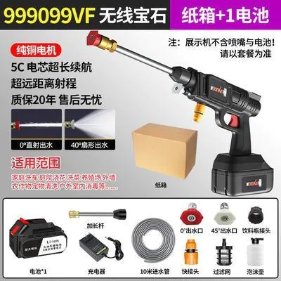 image-Big Mouth Leopard Pressure Washer 100bar 48V 