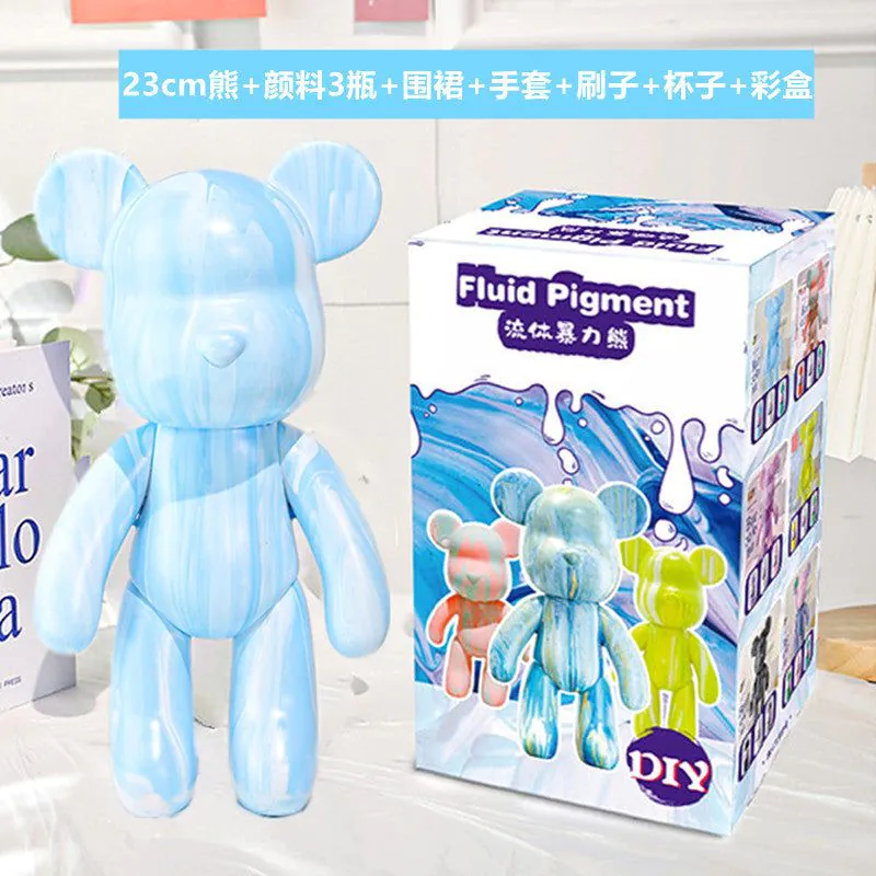 image-Fluid Bear DIY Paint Pigment Kit - 6 Colors