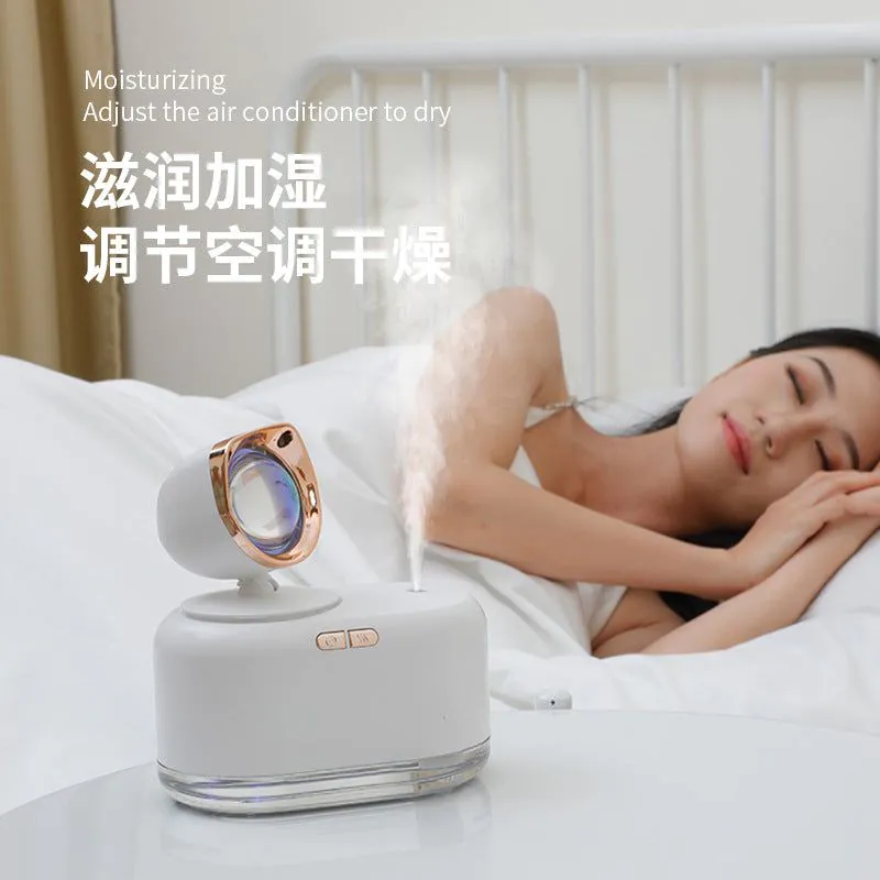 image-Aixiang AX-213 USB Humidifier Projector - White Large Capacity