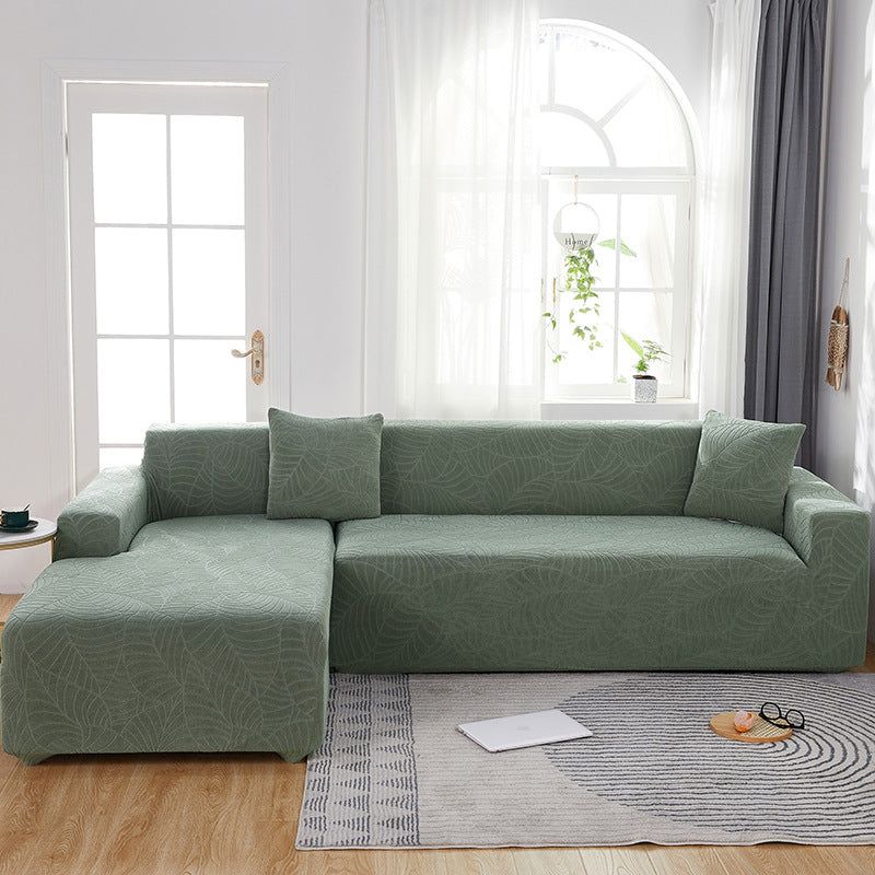 image-Sofa Cover 3D Jacquard Elastic Dustproof