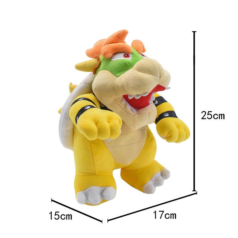 image-Super Mario Bowser Plush Toy - 25cm