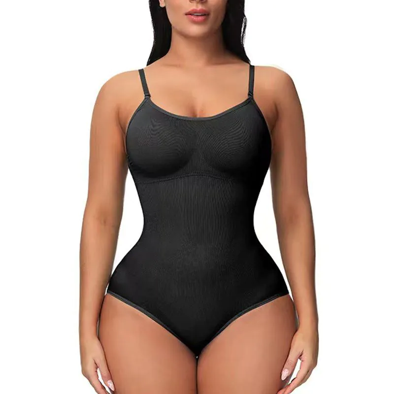 image-Seamless Body Shaper Bodysuit XXXL Abdomen