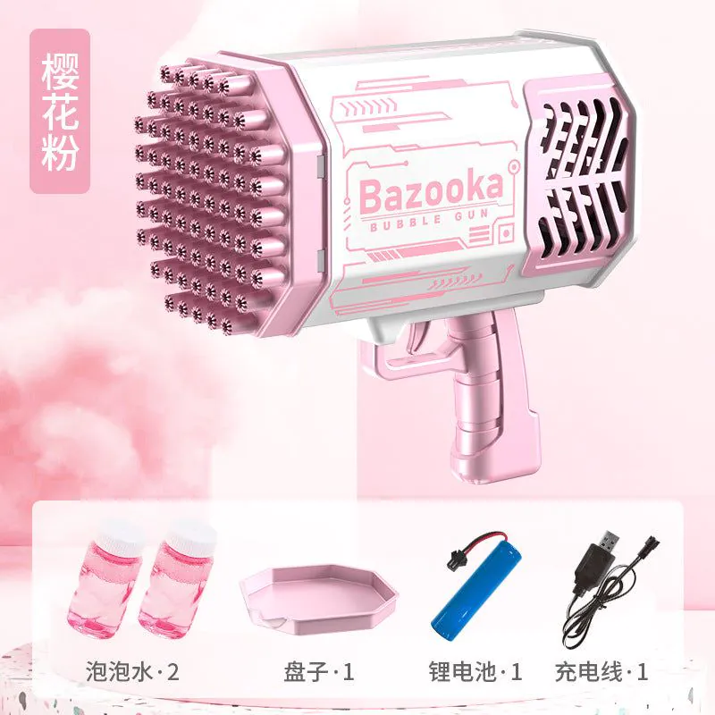 image-Space Bazooka Bubble Gun 69-Hole Automatic Gatling