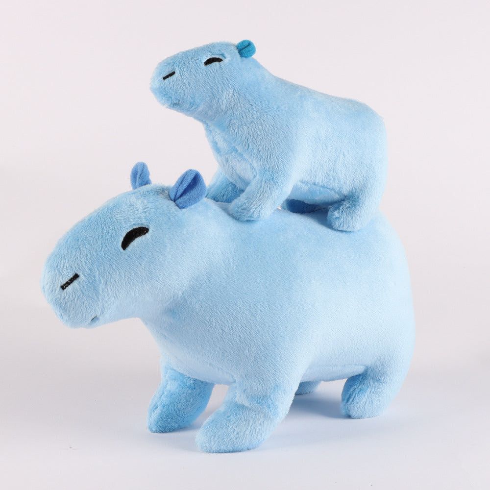 image-Capybara Plush Doll - Gray 30cm Cartoon 