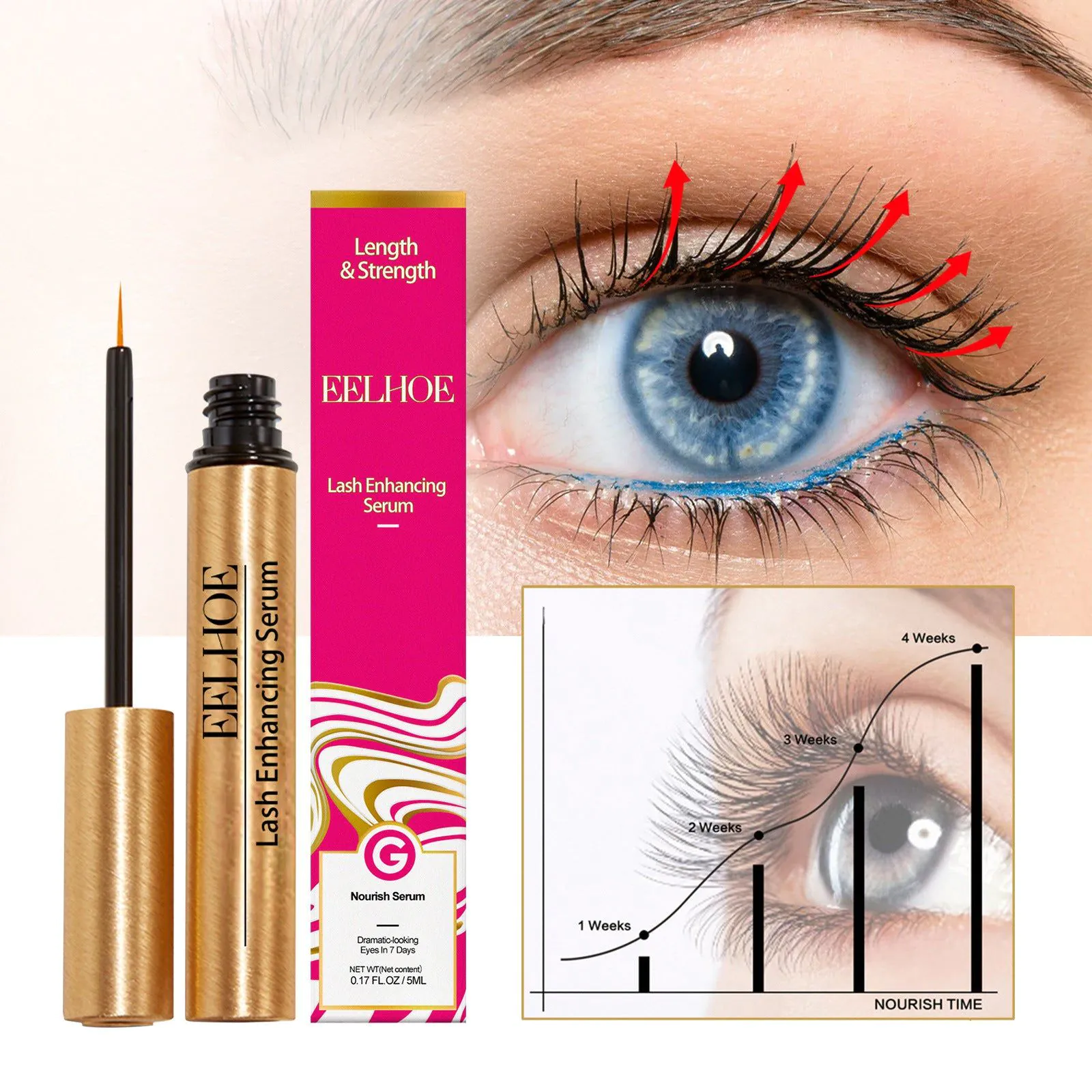 image-EELHOE Dark Mascara - Long, Curly, Moisturizing