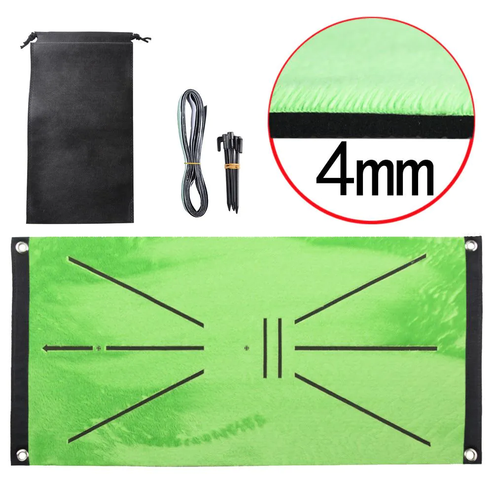 image-Golf Swing Mat - Indoor Outdoor Hitting Pad