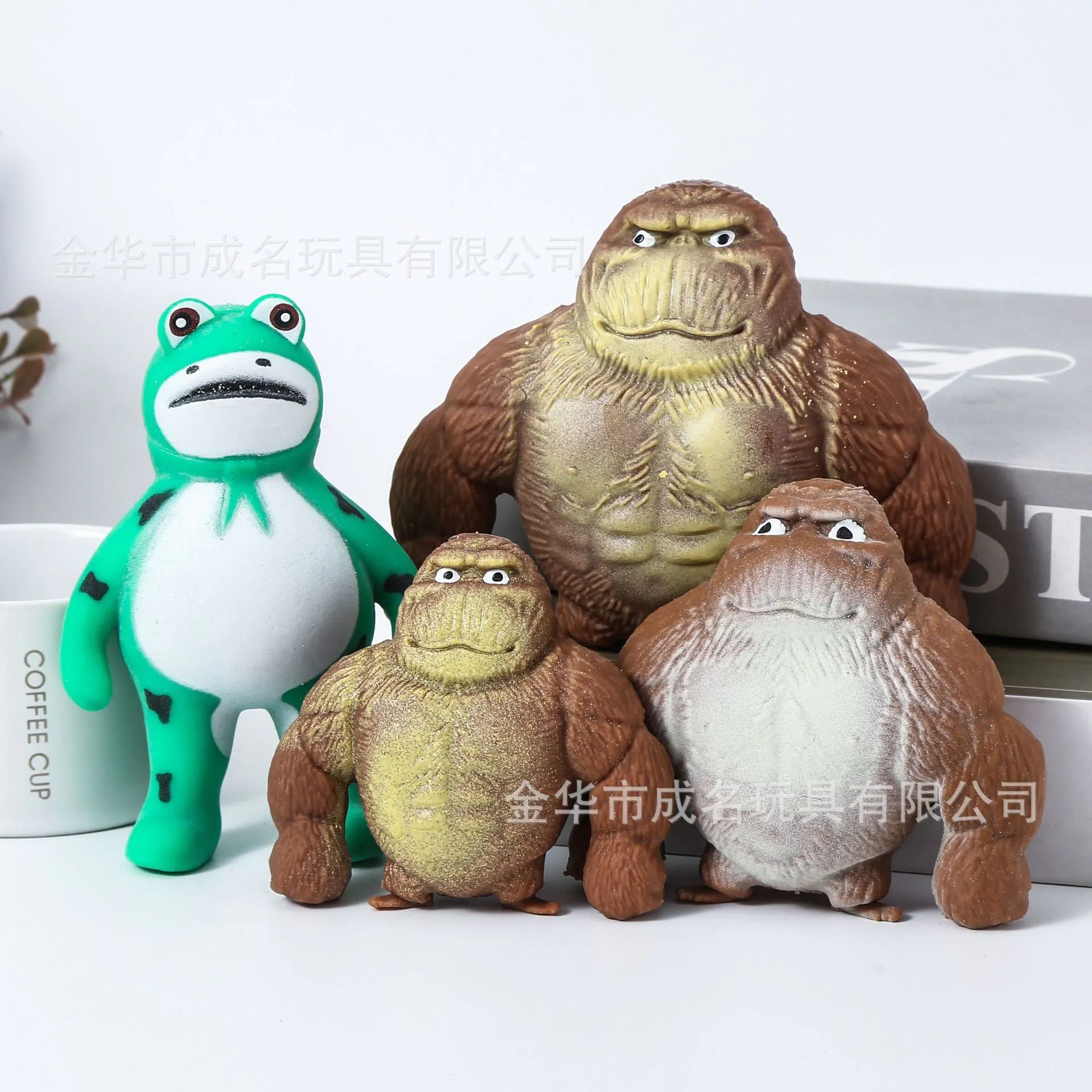 image-Gorilla Stress Ball Toy - Squishable TPR 150g