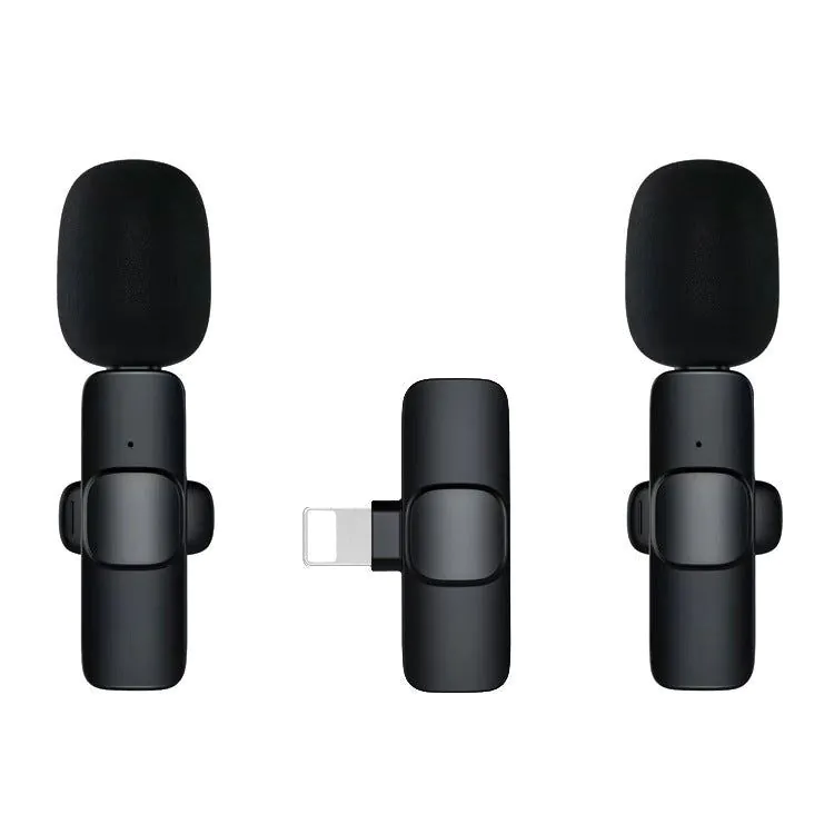 image-Wireless Bluetooth Lavalier Microphone K9 - Live Broadcast