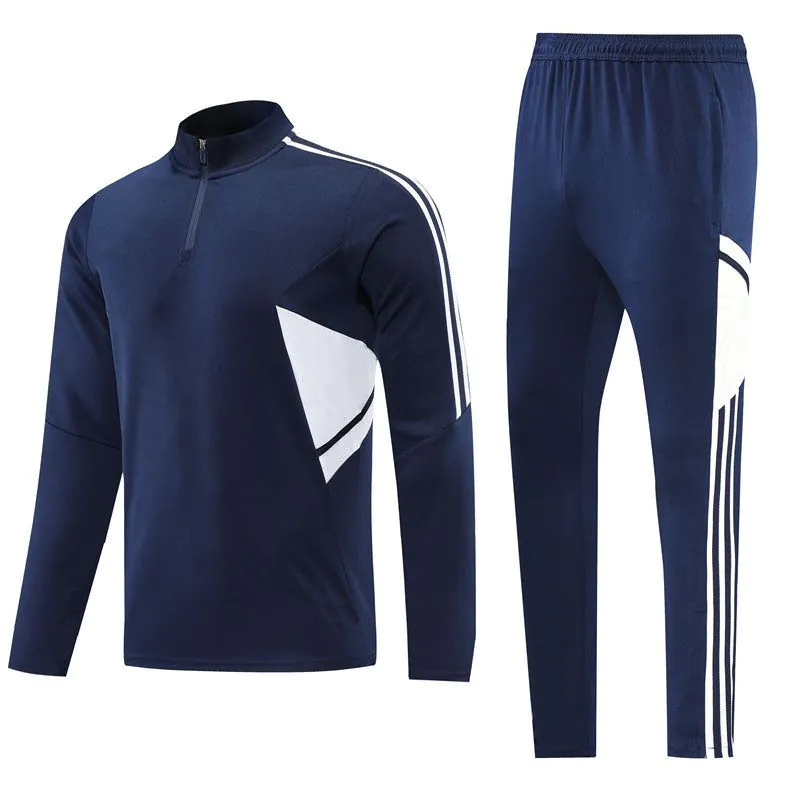 image-Half Zip Long Sleeve Training Suit - Football