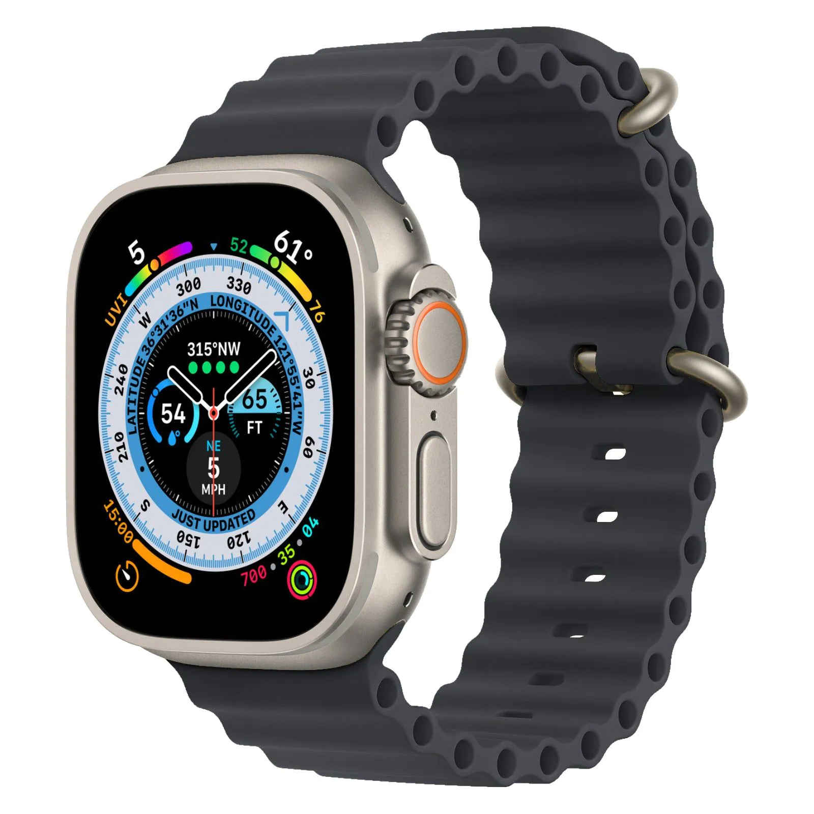 image-Apple Watch Marine Silicone Strap 