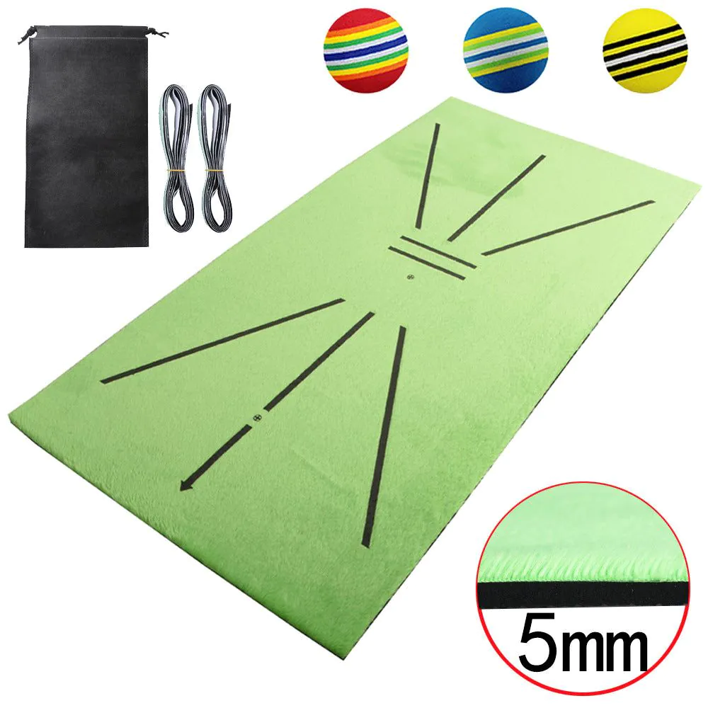 image-Golf Swing Mat - Indoor Outdoor Hitting Pad