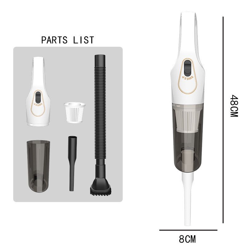 image-Handheld Vacuum Cleaner Portable Wireless High Suction 
