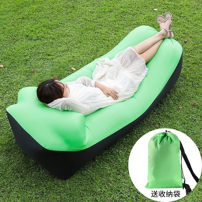 image-Outdoor Inflatable Sofa Air Bed Deck Chair