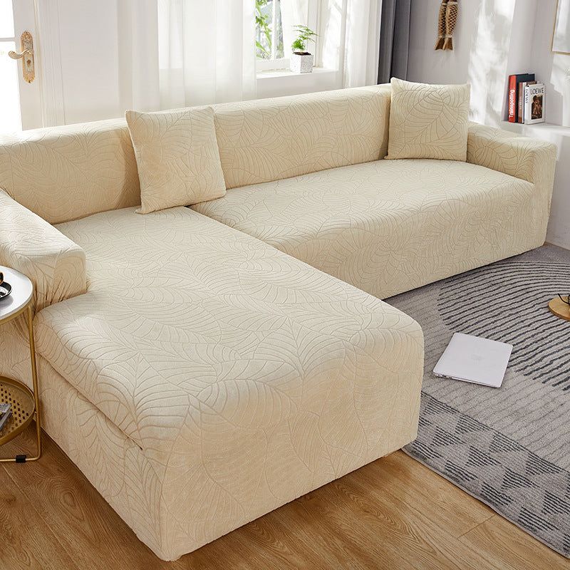 image-Sofa Cover 3D Jacquard Elastic Dustproof