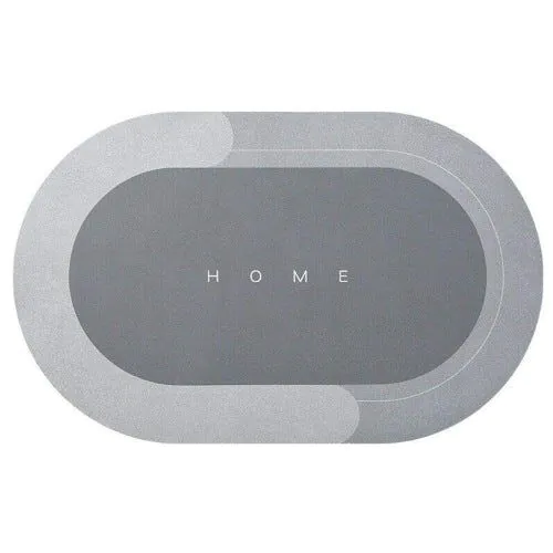 image-Diatom Mud Foot Pad - Silver 40x60cm Oval
