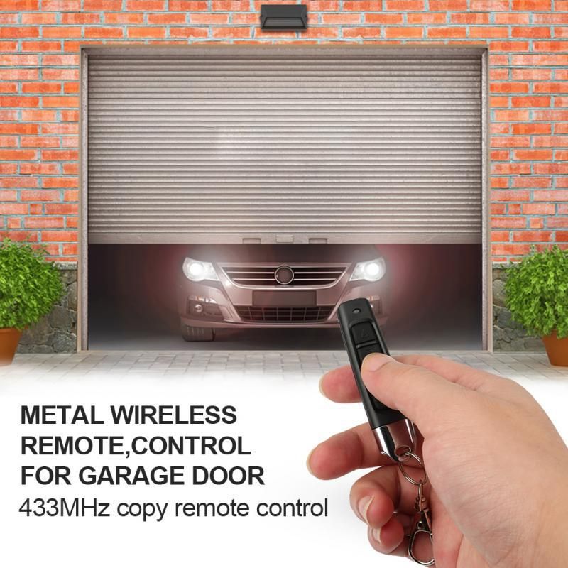 image-433MHz Garage Door Remote Copy Clone - 4ch Rolling Code - White IP65