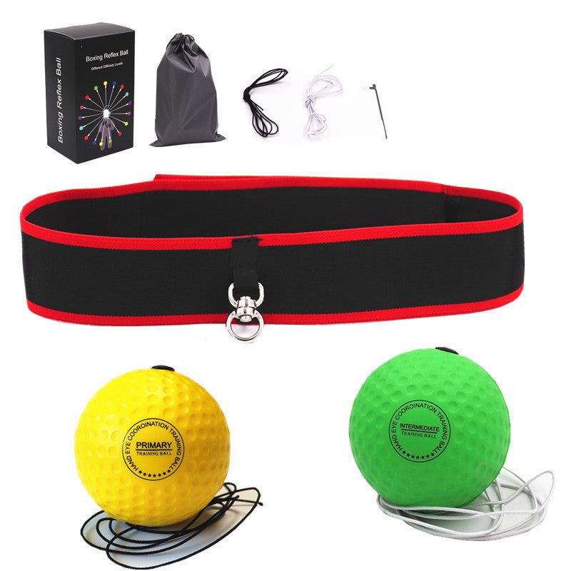 image-Boxing Reflex Ball - Head-Mounted Speed Training Equipment