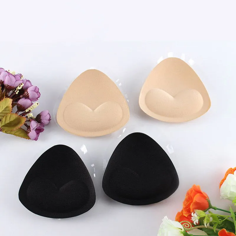 image-Silicone Chest Pads Self-Adhesive Invisible Bra Inserts