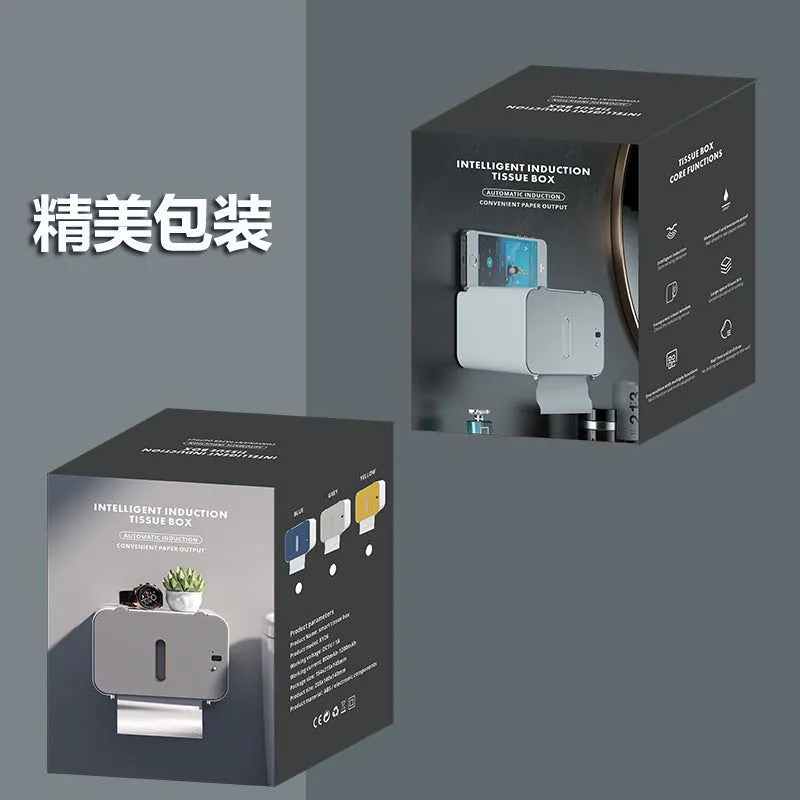 image-Automatic Paper Towel Dispenser - Coral Blue