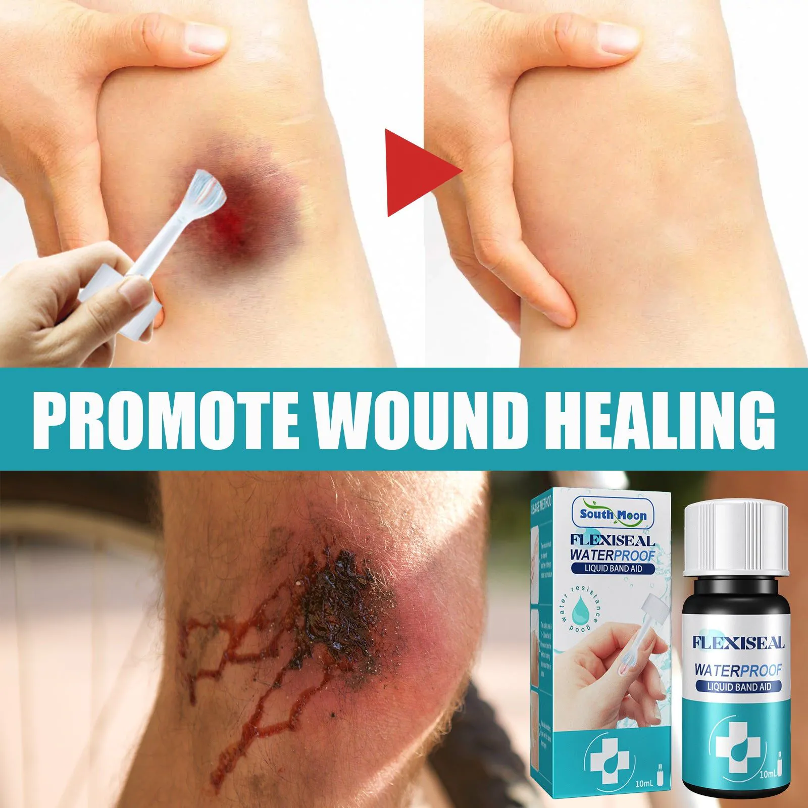 image-South Moon Waterproof Liquid Bandage 
