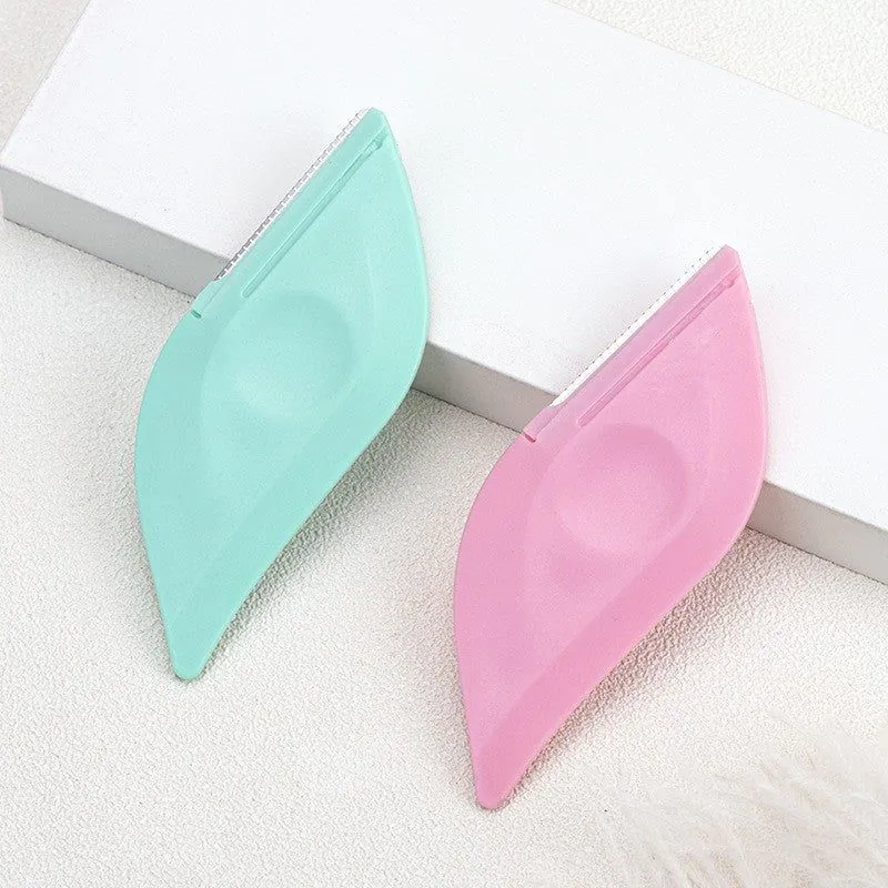 image-Portable Eyebrow Trimmer - Anti-Scratch Replaceable Blade