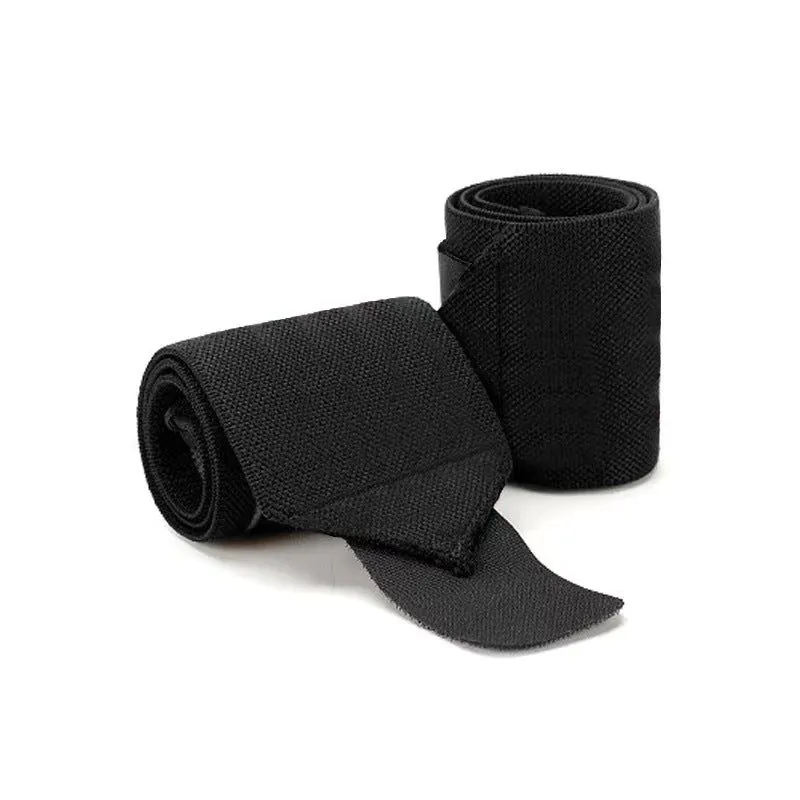 image-Sports Compression Wrist Wraps - Men's & Women's Elastic Wrist Guards 53CM White Red Stripe
