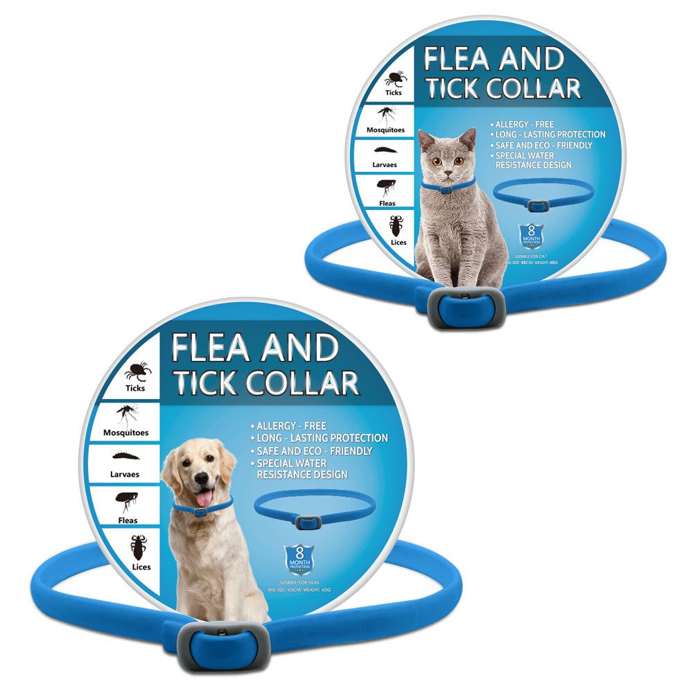 image-Pet Flea & Tick Collar for Dogs and Cats - 65cm