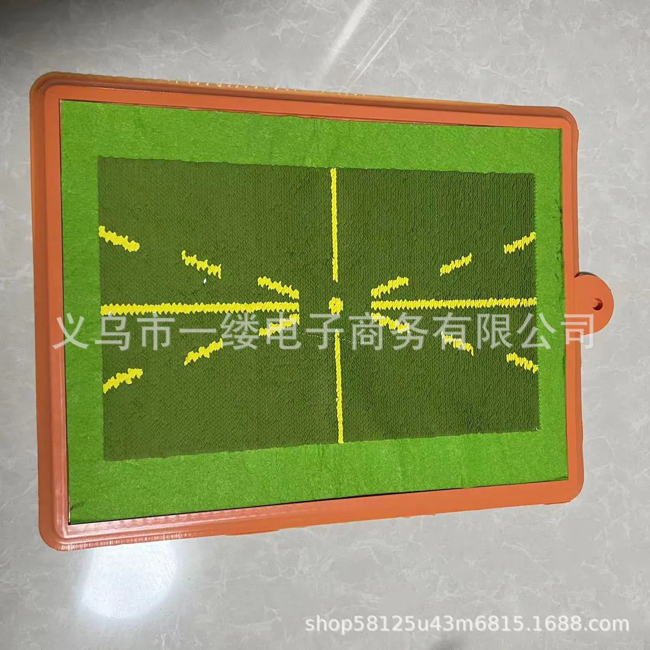 image-Golf Swing Practice Mat - Trace Track 30x40cm