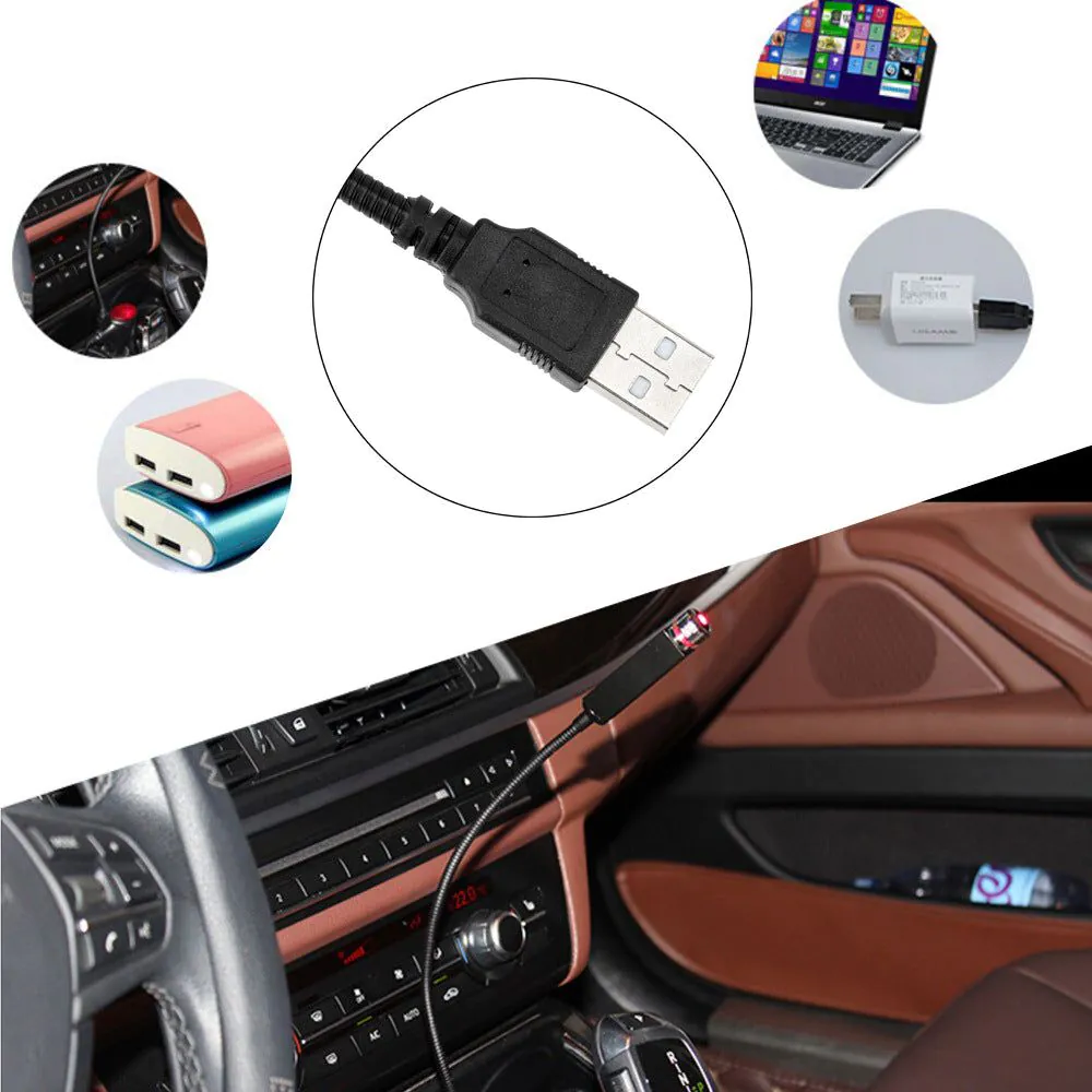 image-KUQpower Starry Sky Red Car Atmosphere Light 12V
