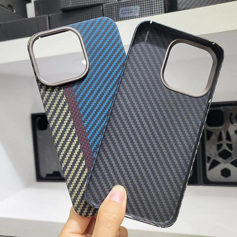 image-iPhone 14 Pro Max Case - Aramid Fiber Black