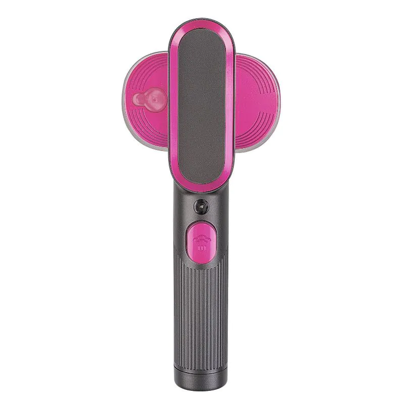 image-Zi Ning Mini Steamer - Rose Red 1000W Handheld Ironing Machine
