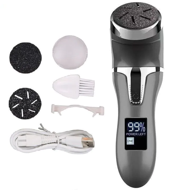 image-V-510 Electric Pedicure Grinder - Black Digital Display