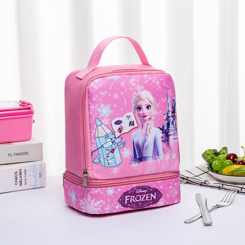 image-Children's Handbag Lunch Box Bag - Multi-functional Storage