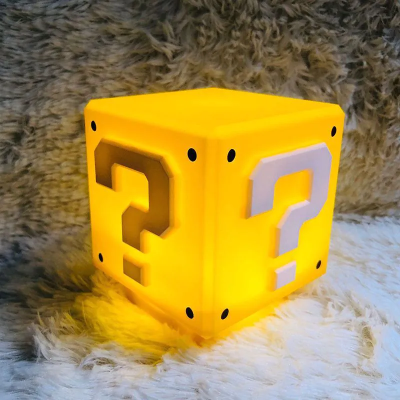 image-Sounding Light LED Question Mark USB Night Light 