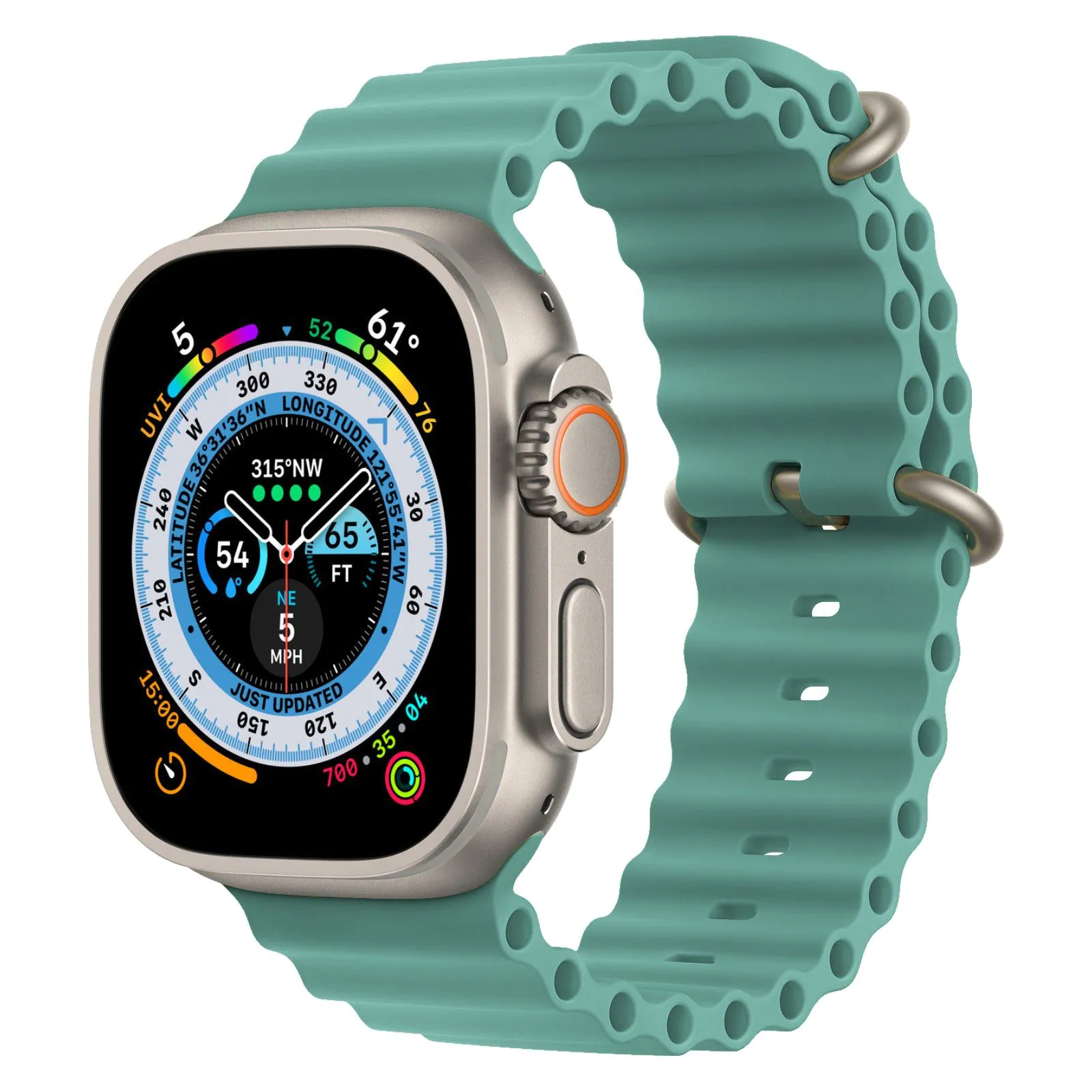 image-Apple Watch Marine Silicone Strap 