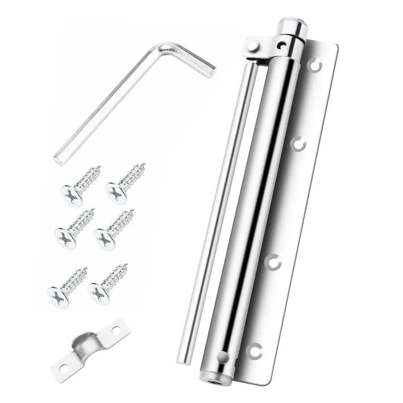 image-Elaborate Door Closer - Stainless Steel Automatic Type A