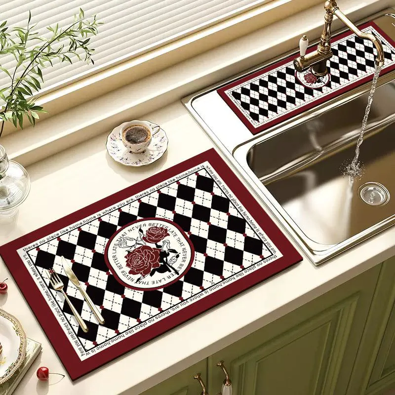 image-Diatom Mud Drain Pad - 30x40cm Absorbent