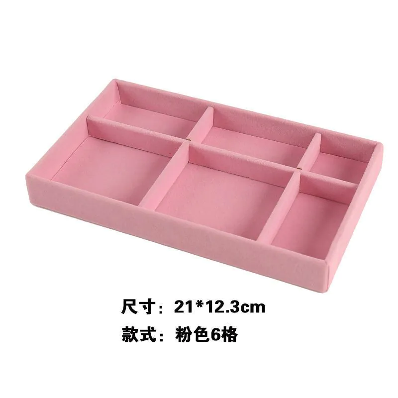 image-Jewelry Storage Tray - Desktop Organizer