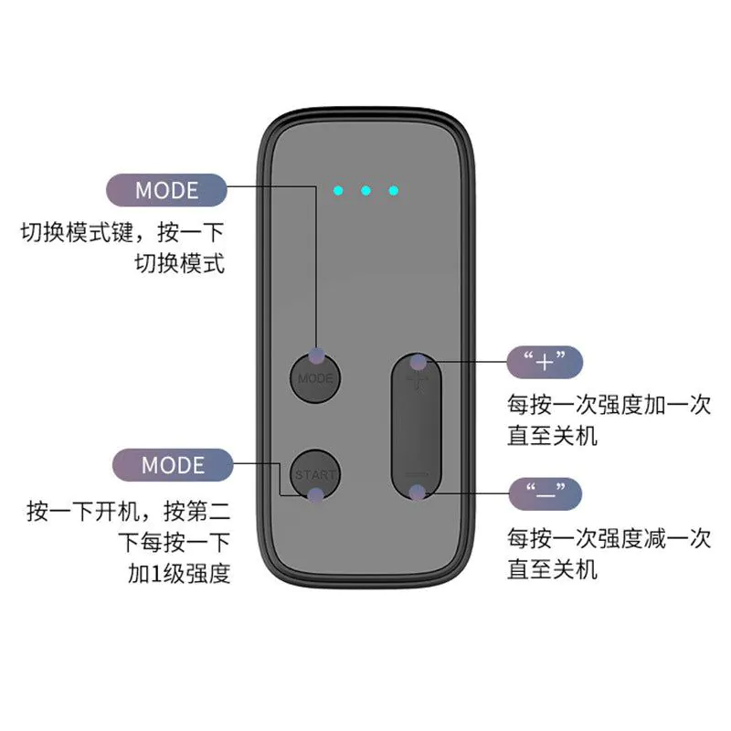 image-EMS Neck Massager with Remote Control