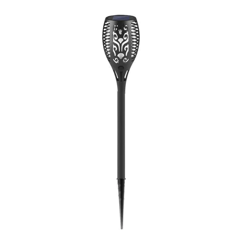 image-Cross-Border Solar Flame Light 12LED Torch Outdoor