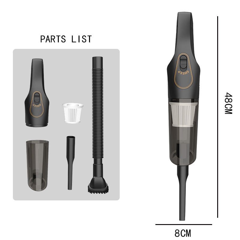image-Handheld Vacuum Cleaner Portable Wireless High Suction 