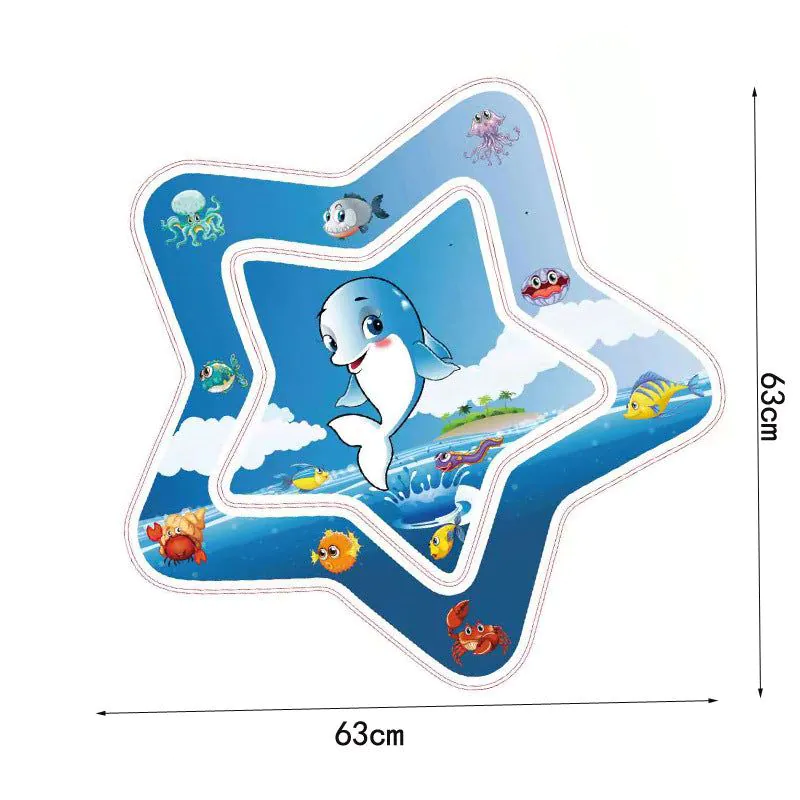 image-PVC Water Pad Baby Crawling Mat Inflatable